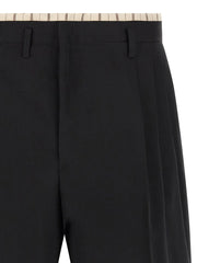 Maison Margiela Black Wool Bermuda Shorts - IT50 | L