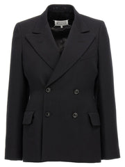 Maison Margiela Black Wool Blazer