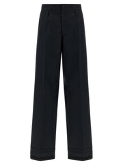 Maison Margiela Black Wool Dress Pants