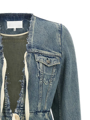 Maison Margiela Blue Cotton Denim Jacket