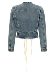 Maison Margiela Blue Cotton Denim Jacket