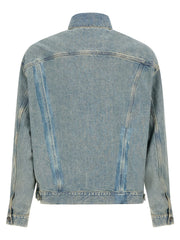 Maison Margiela Blue Cotton Denim Jacket