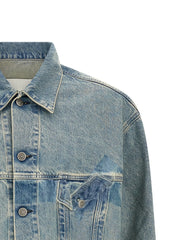 Maison Margiela Blue Cotton Denim Jacket