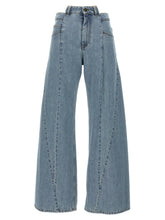 Maison Margiela Blue Cotton Jeans Denim