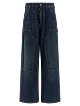 Maison Margiela Blue Cotton Relaxed Fit Jeans