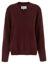 Maison Margiela Bordeaux Virgin Wool Cardigan - L