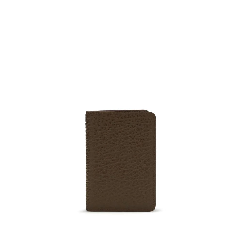 Maison Margiela Brown Calf Leather Bos Taurus Wallet