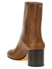 Maison Margiela Brown Calfskin Ankle Boots - EU35.5/US5.5