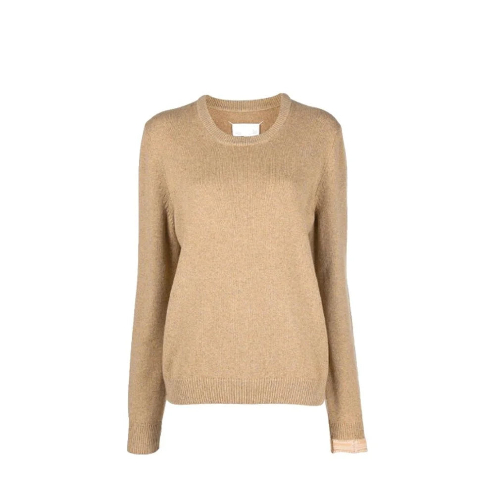 Maison Margiela Brown Cashmere Sweatshirt - M
