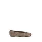 Maison Margiela Gray Calf Leather Bos Taurus Ballet Flats