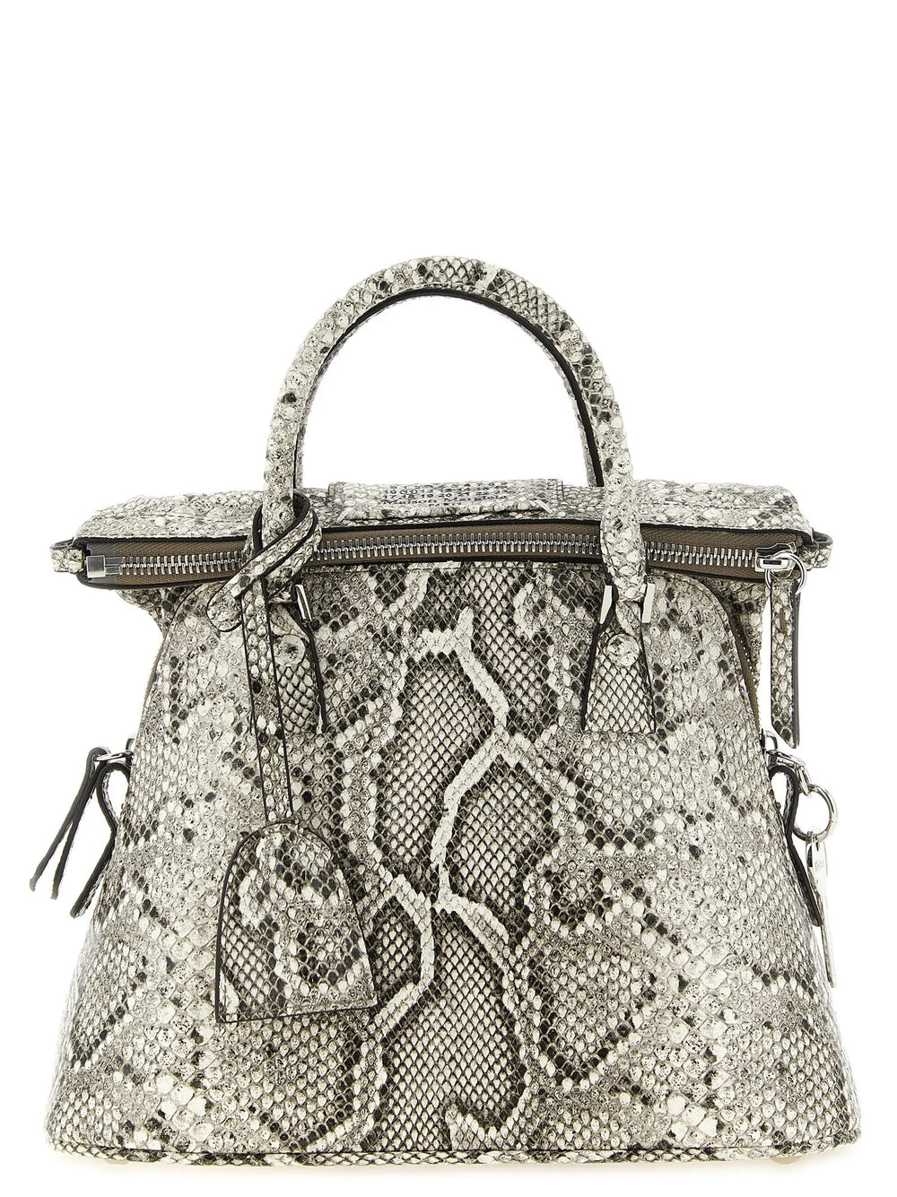 Maison Margiela Gray Goatskin Shoulder Bag