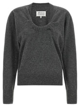 Maison Margiela Gray Virgin Wool Cardigan