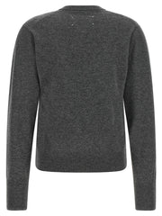 Maison Margiela Gray Virgin Wool Cardigan