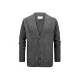 Maison Margiela Gray Wool Cardigan - L