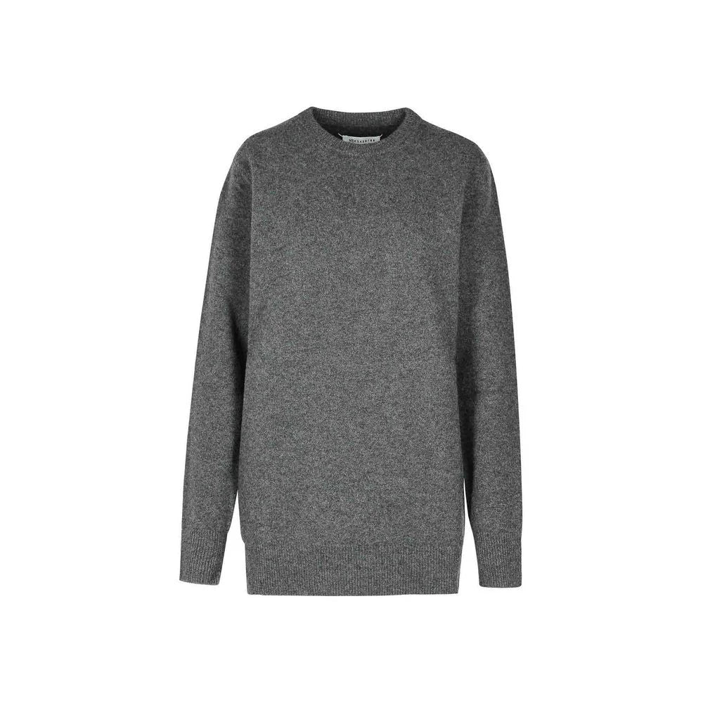 Maison Margiela Gray Wool Sweatshirt - M