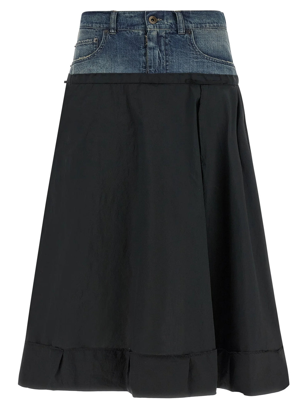 Maison Margiela Multicolor Polyester Midi Skirt - IT40