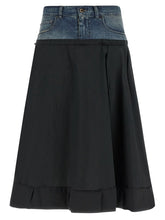 Maison Margiela Multicolor Polyester Midi Skirt - IT40