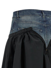 Maison Margiela Multicolor Polyester Midi Skirt - IT40