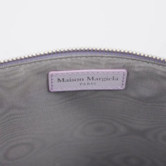 Maison Margiela Purple Calfskin Clutch Bag - Clutch Bags