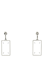 Maison Margiela Silberne Messing-Ohrringe - One Size