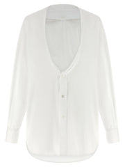 Maison Margiela White Cotton Blouse