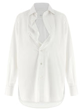Maison Margiela White Cotton Blouse