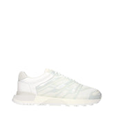 Maison Margiela White Fabric Athletic Sneakers - EU44/US11