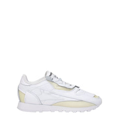 Maison Margiela White Leather Athletic Sneakers