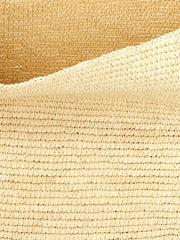Maison Michel Beige Raffia Shoulder Bag