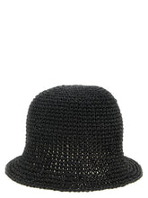 Maison Michel Black Papier Bucket Hat - UNI