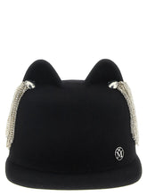 Maison Michel Black Wool Hat - S