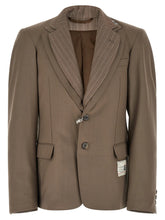 Maison Mihara Yasuhiro Beige Wool Blazer - IT46 | S