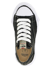 Maison Mihara Yasuhiro Δίχρωμα Sneakers από Δέρμα Μοσχαριού