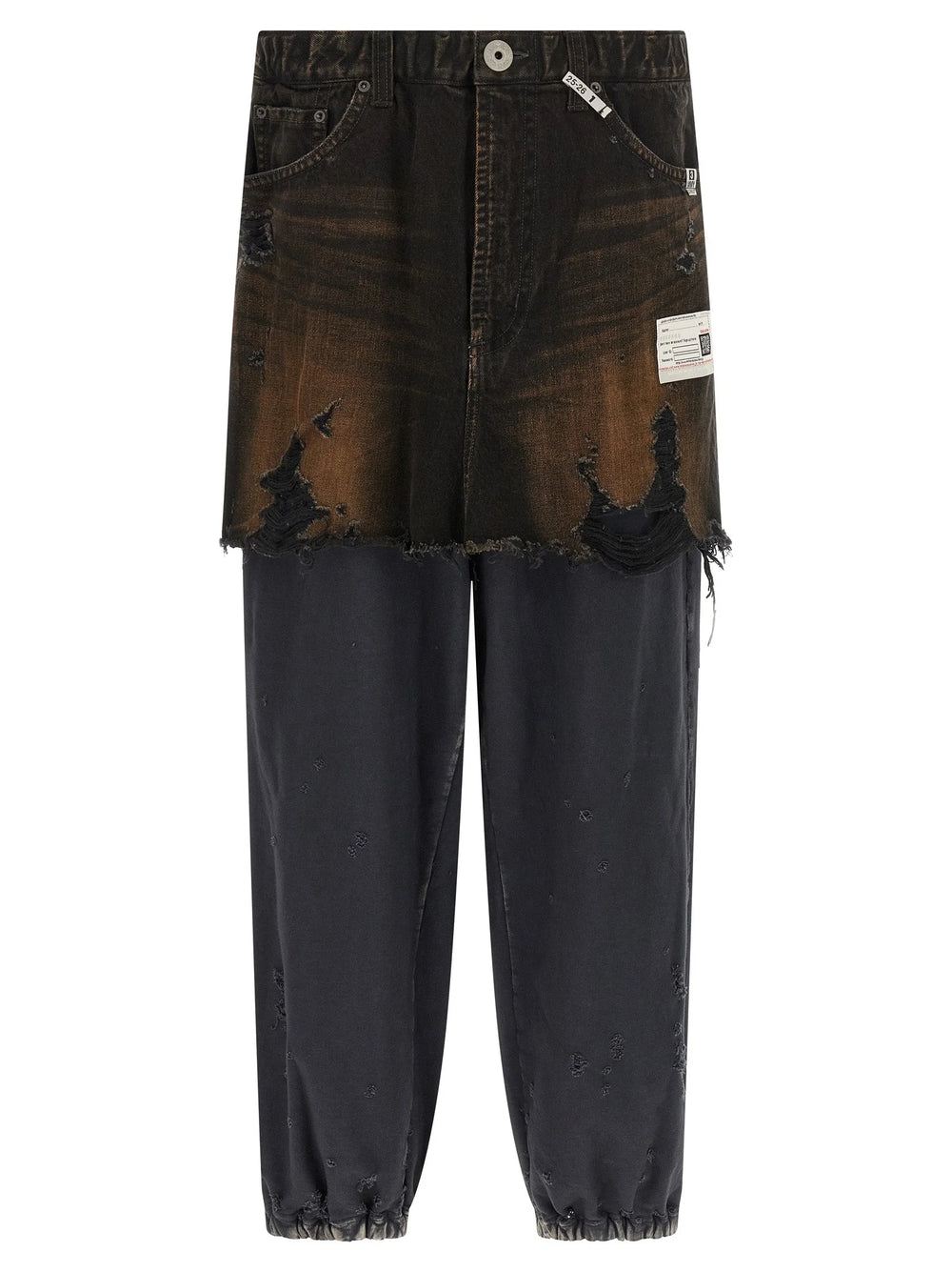Maison Mihara Yasuhiro Black Cotton Casual Pants - IT46 | S