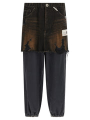 Maison Mihara Yasuhiro Black Cotton Casual Pants - IT46 | S
