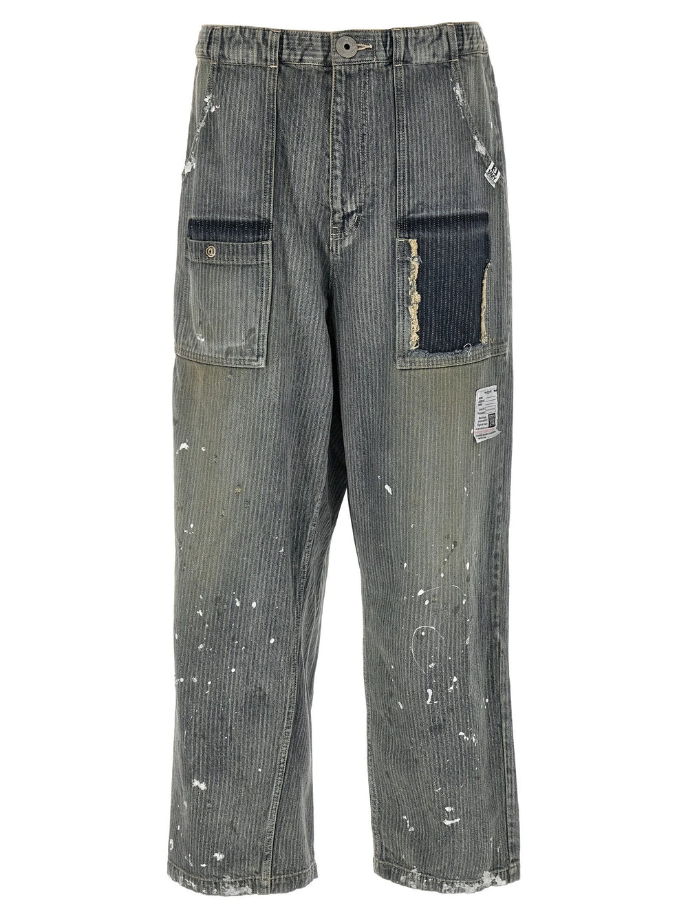 Maison Mihara Yasuhiro Blue Cotton Tapered Jeans - 48 | M