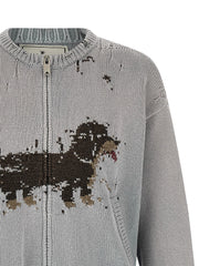 Maison Mihara Yasuhiro Gray Cotton Cardigan - 48 | M