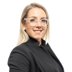 Maje White Women Glasses Frame - Eyeglasses