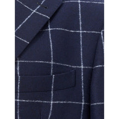 Malo Blue Wool Blazer - IT56 | 3XL - Coats & Jackets