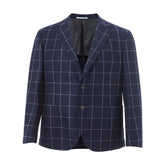 Malo Blue Wool Blazer - IT56 | 3XL - Coats & Jackets