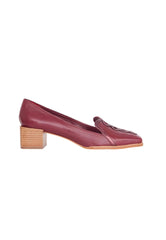 Mangará Atelier Handcrafted Purple Leather Loafers – Timeless Style & Everyday Comfort
