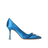 Manolo Blahnik Maida 090 Satin Pumps - EU35/US5 - Heels