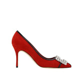 Manolo Blahnik Tuberian 90 Suede Pumps - EU36.5/US6.5 - Heels