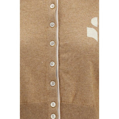 Marant Etoile Beige Cotton Cardigan