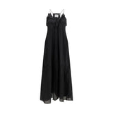 Marant Etoile Black Cotton Casual Dress