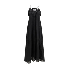 Marant Etoile Black Cotton Casual Dress