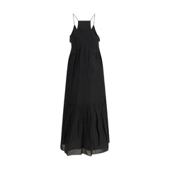 Marant Etoile Black Cotton Casual Dress