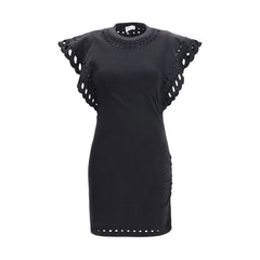 Marant Etoile Black Cotton Casual Dress