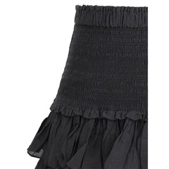 Marant Etoile Black Cotton Mini Skirt - IT38 | S