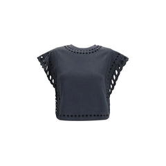Marant Etoile Black Cotton T-Shirt